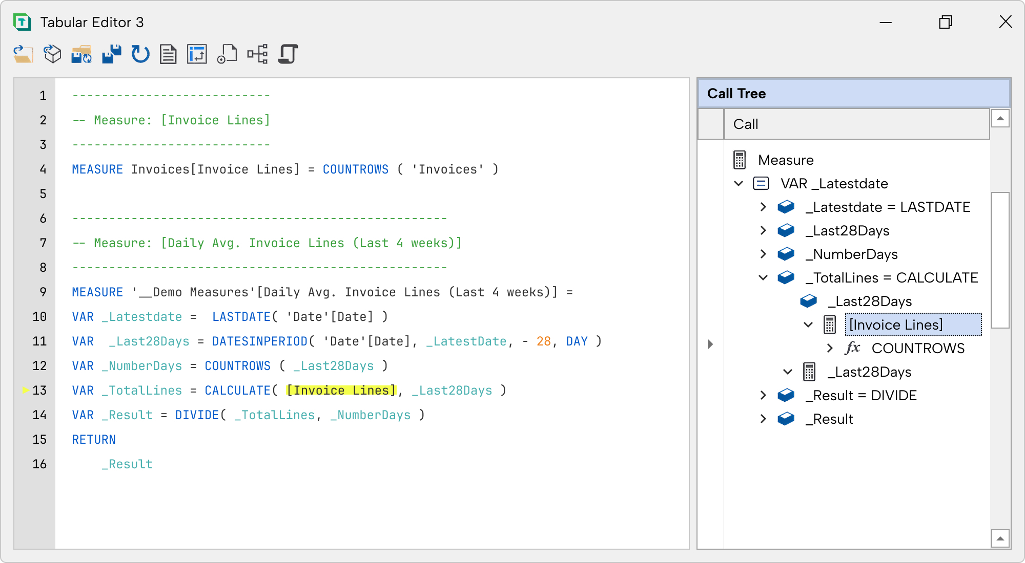 Screenshot __ Dax Debugger