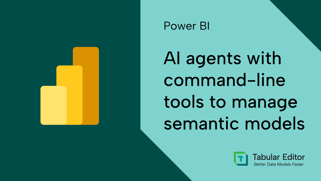 AI agents with command-line tools to manage semantic models