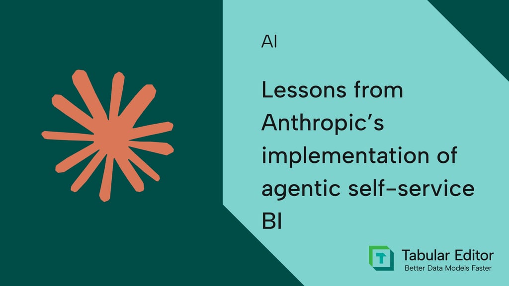 Lessons from Anthropic’s implementation of agentic self-service BI