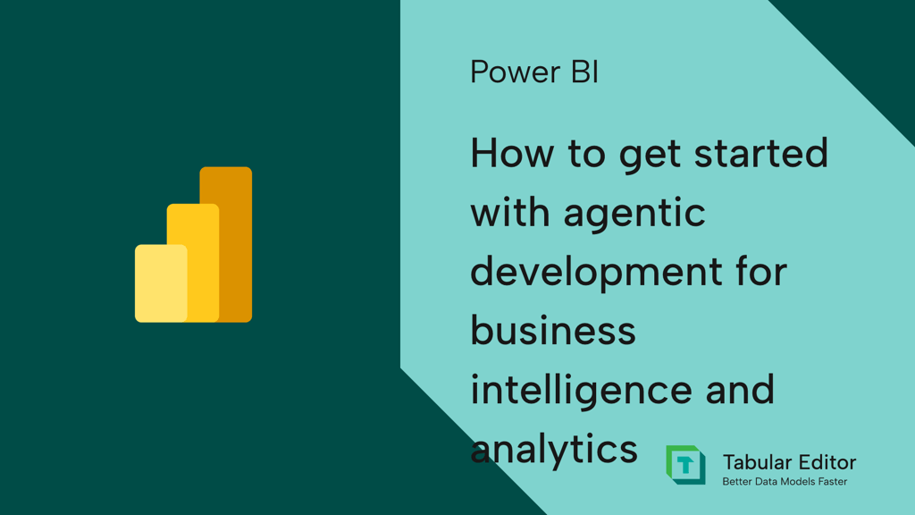 How to get started with agentic development for business intelligence and analytics