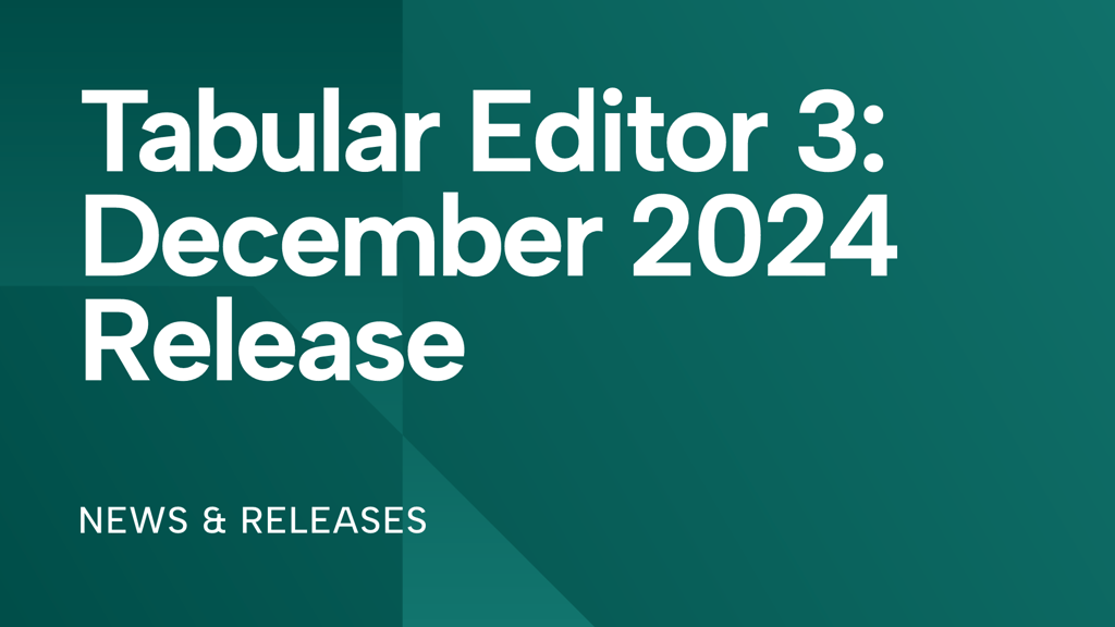 Tabular Editor 3: December 2024 Release