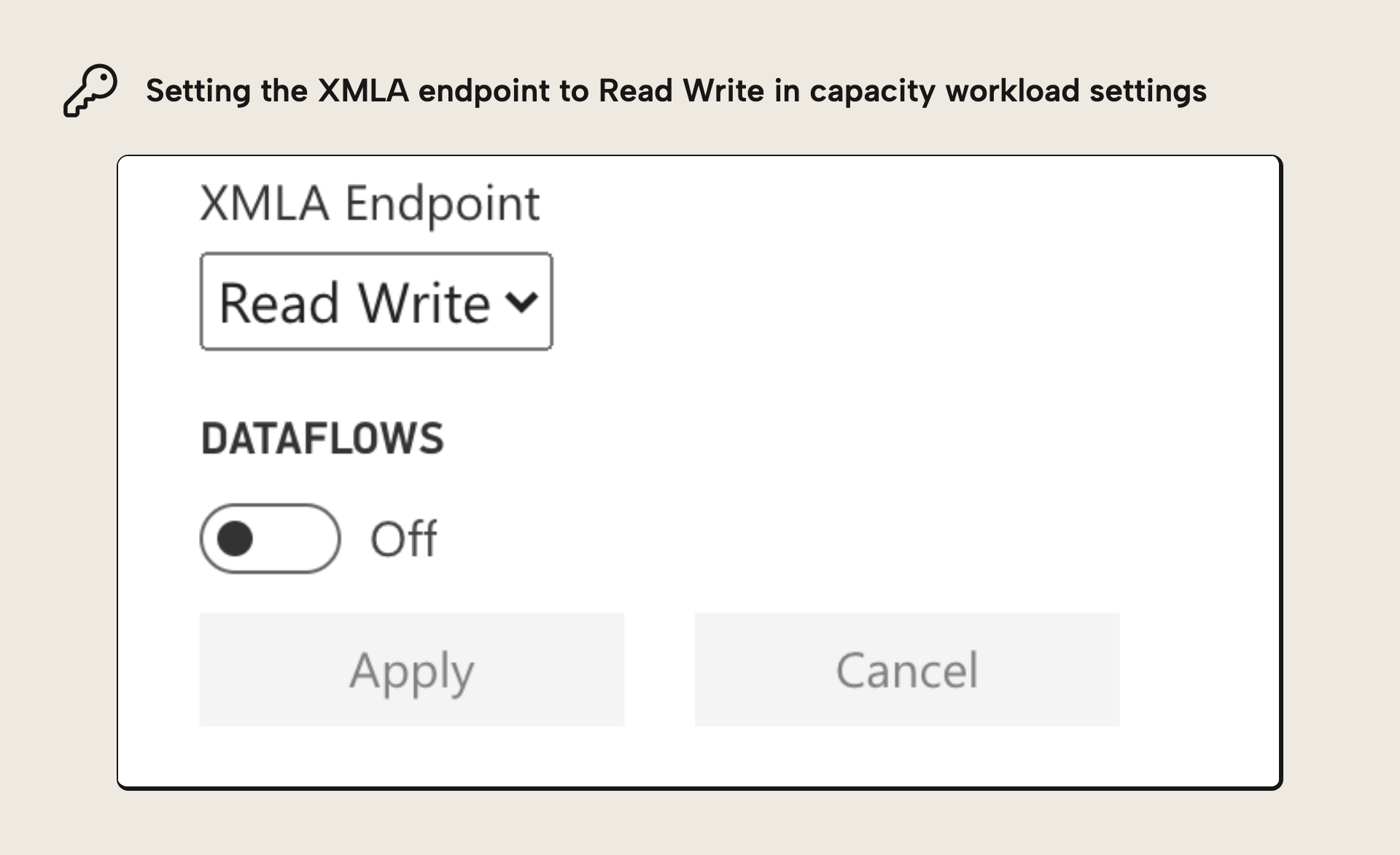 Enabling XMLA read/write on dedicated capacity