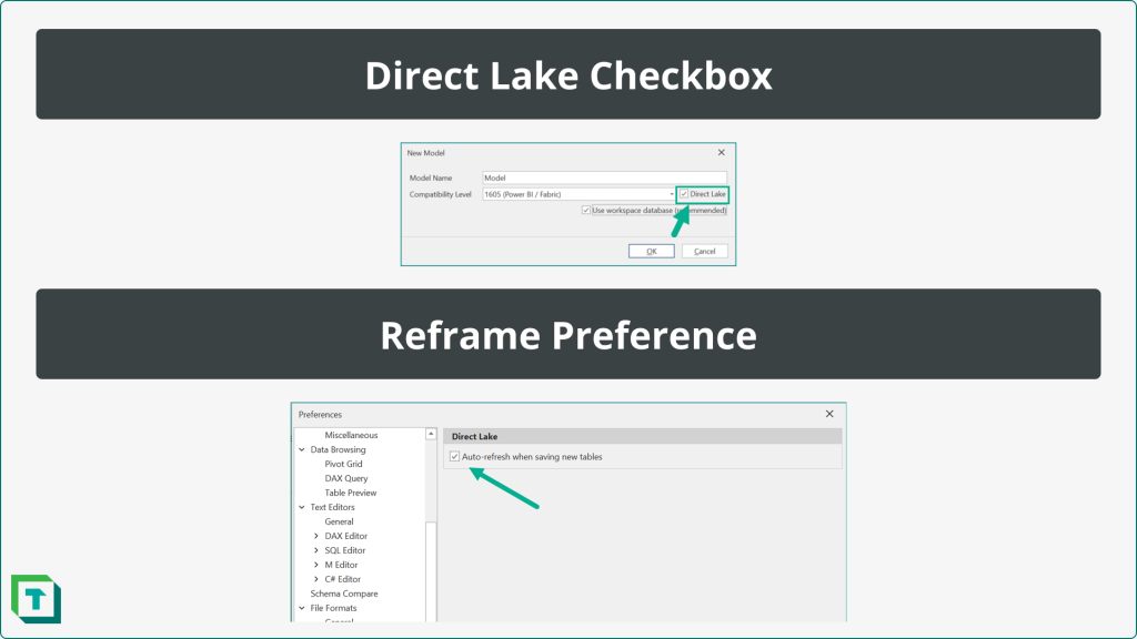 Direct Lake improvements that makes creating and maintaining Direct Lake models easier