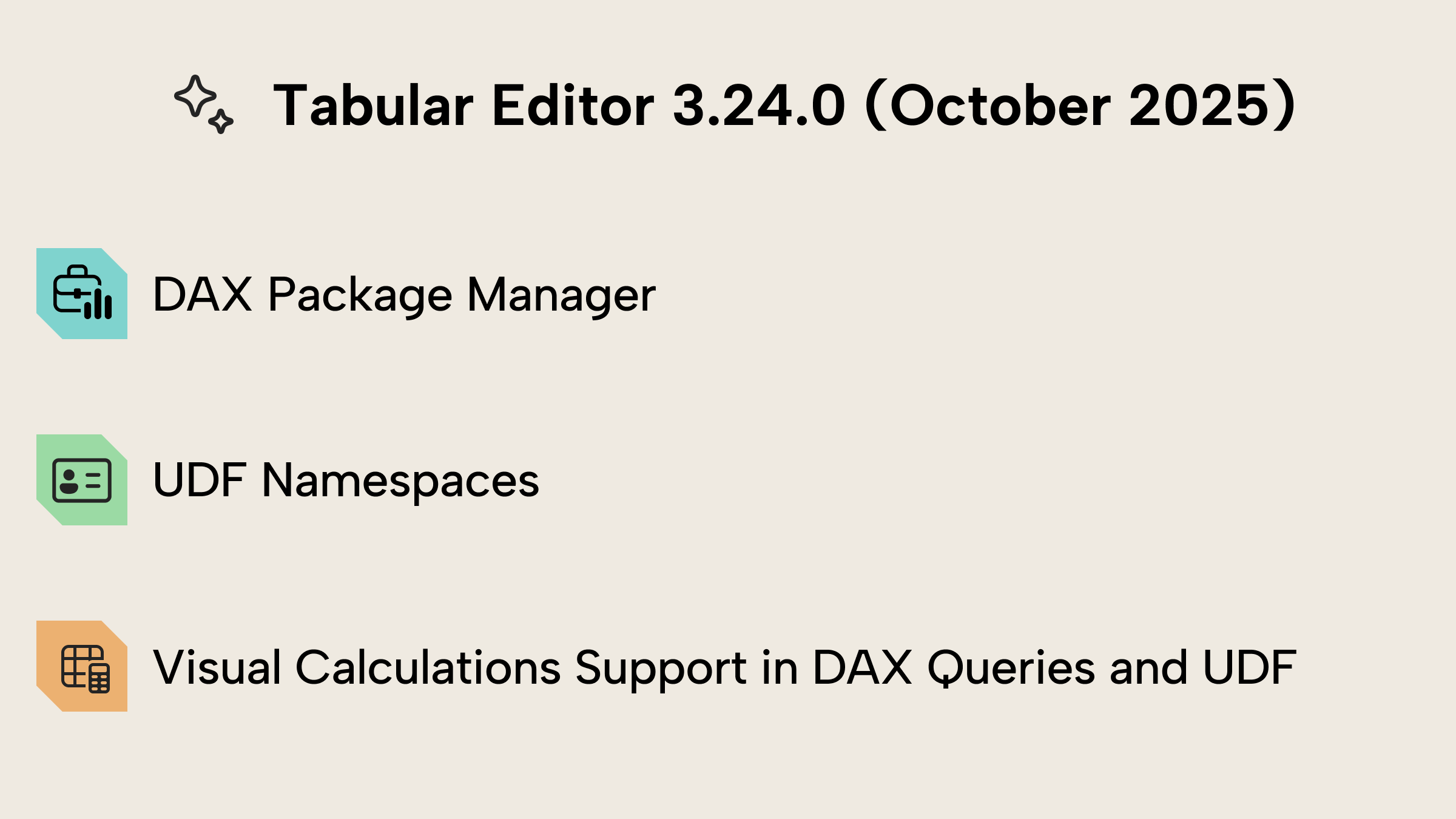 Tabular Editor 3 October 2025 release